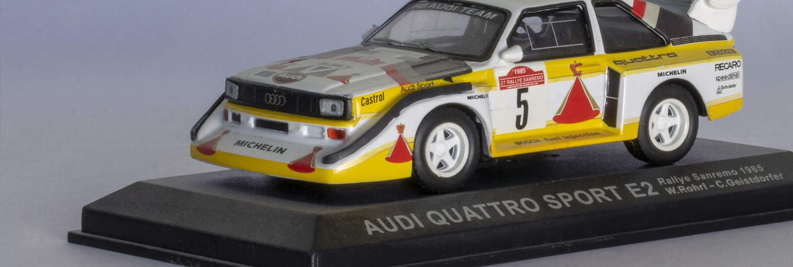 Modellauto Audi Sport Quattro E2 1985